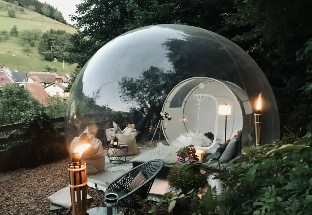 bubble tent clear